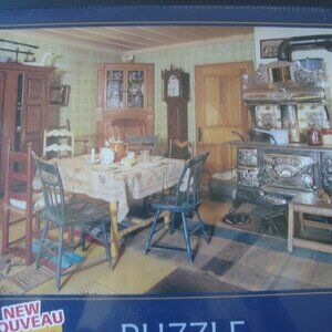 Wrebbit 1000 Piece Puzzle Old Fashioned Kitchen Cuisine D'Antan New Sealed